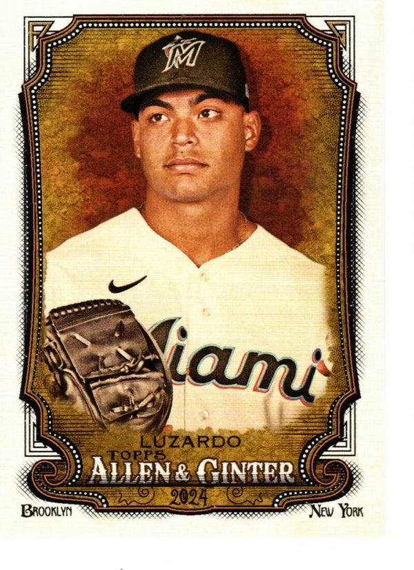 Allen & Ginter 2024 #70 Jesús Luzardo, Miami Marlins