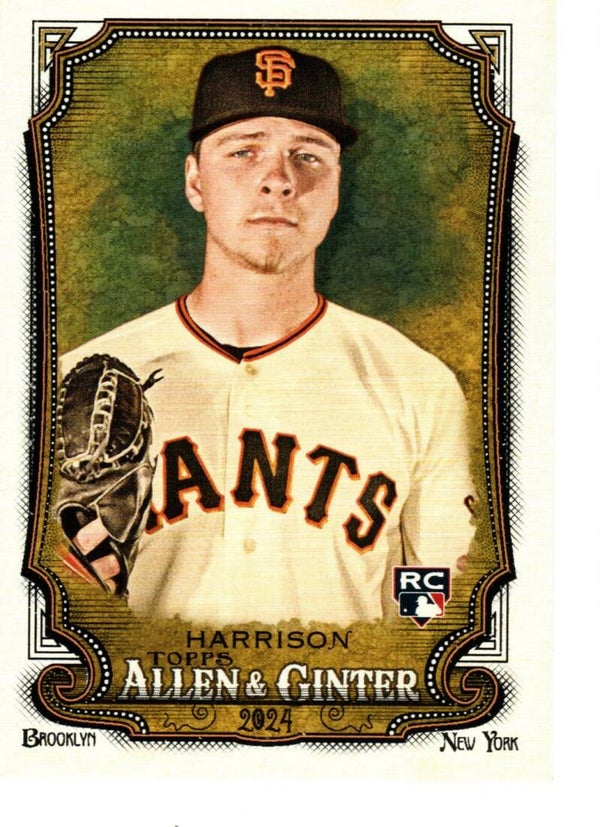 Allen & Ginter 2024 #72 Kyle Harrison, San Francisco Giants RC