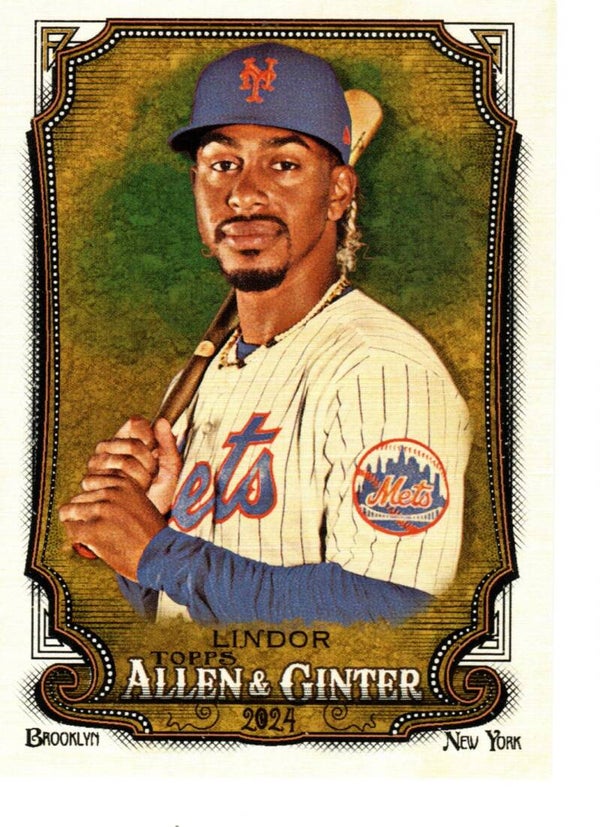 Allen & Ginter 2024 #73 Francisco Lindor, New York Mets