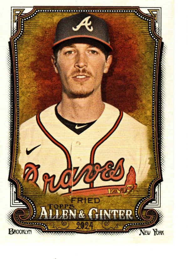 Allen & Ginter 2024 #75 Max Fried, Atlanta Braves