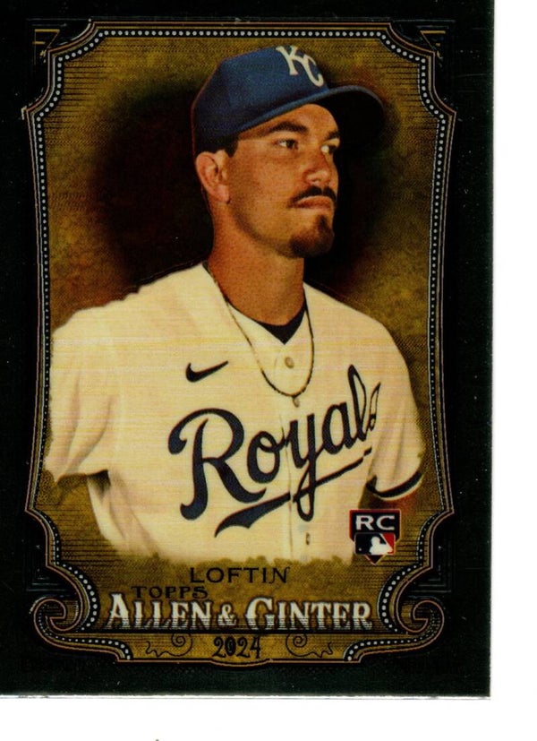 Allen & Ginter 2024 Chrome #76 Nick Loftin, Kansas City Royals RC