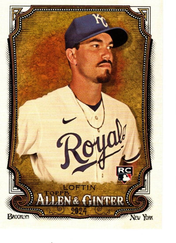 Allen & Ginter 2024 #76 Nick Loftin, Kansas City Royals RC