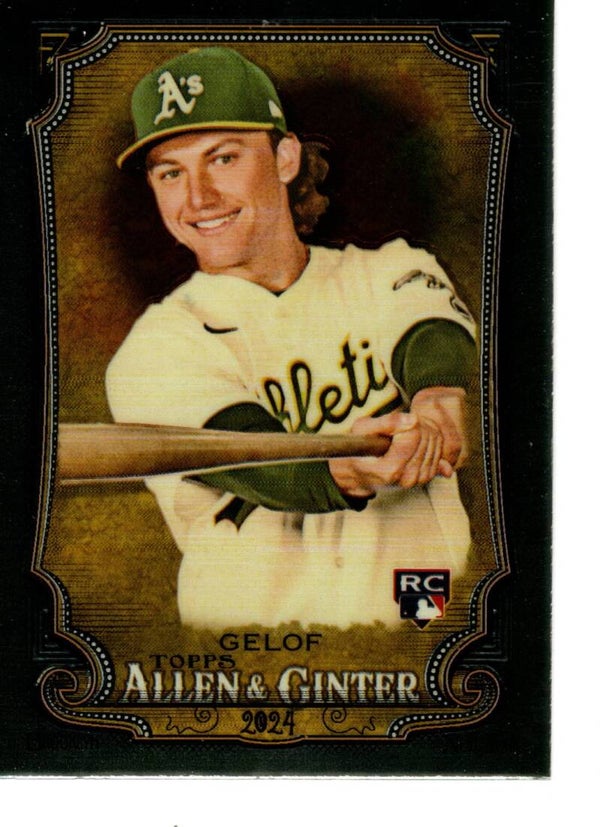 Allen & Ginter 2024 Chrome #82 Zack Gelof, Oakland Athletics RC