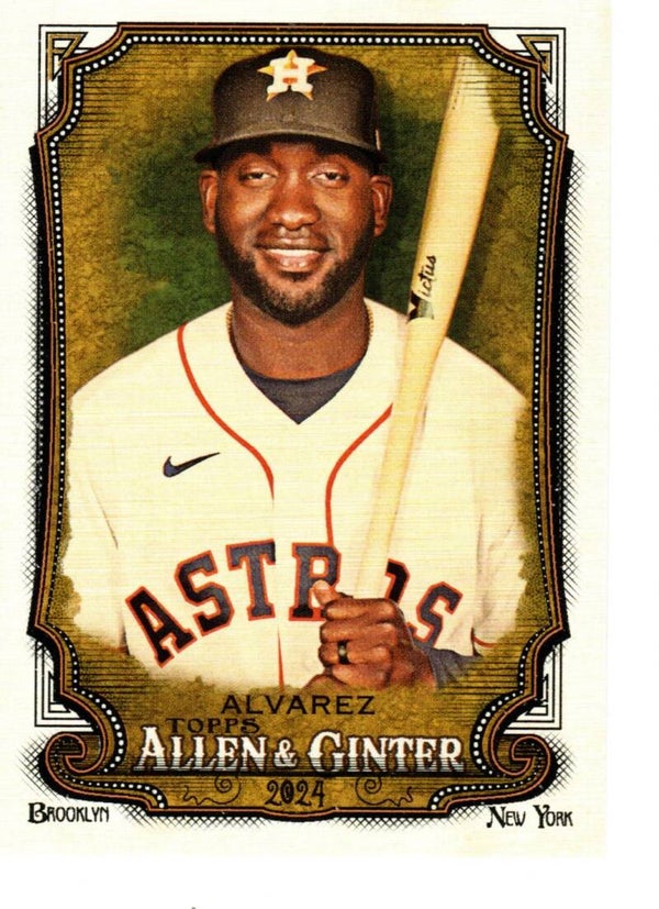 Allen & Ginter 2024 #83 Yordan Alvarez, Houston Astros