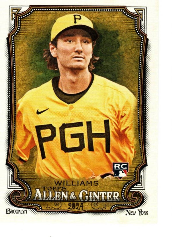 Allen & Ginter 2024 #85 Alika Williams, Pittsburgh Pirates RC