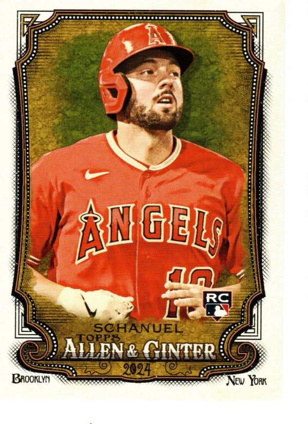 Allen & Ginter 2024 #88 Nolan Schanuel, Los Angeles Angels RC