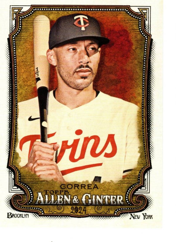 Allen & Ginter 2024 #90 Carlos Correa, Minnesota Twins