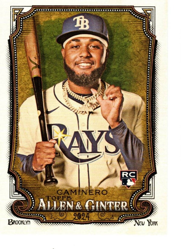Allen & Ginter 2024 #92 Junior Caminero, Tampa Bay Rays RC