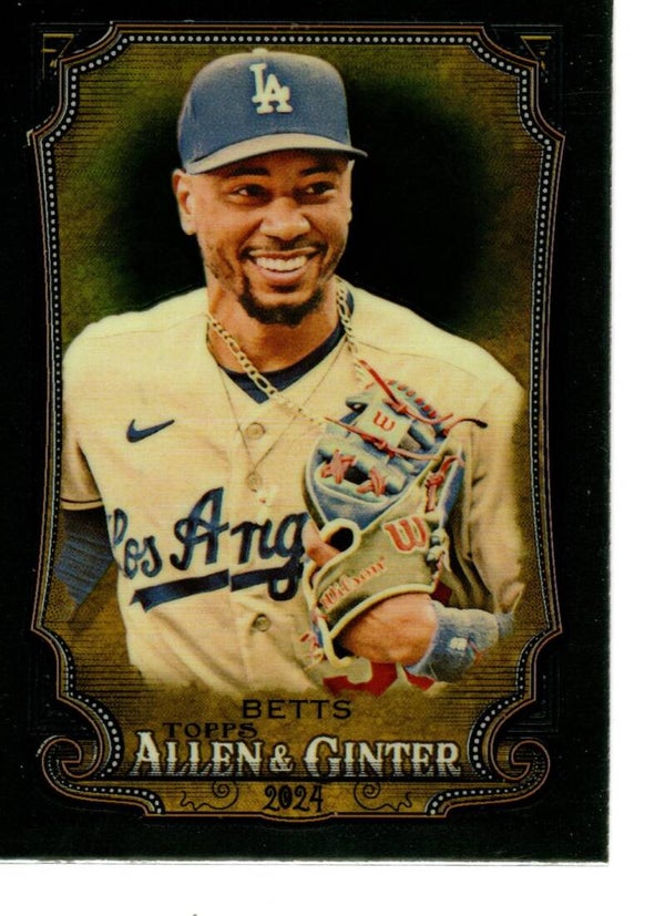 Allen & Ginter 2024 Chrome #94 Mookie Betts, Los Angeles Dodgers