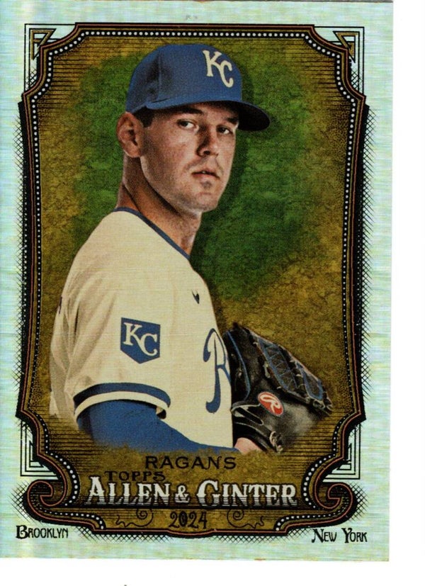 Allen & Ginter 2024 Silver Portrait #95 Cole Ragans, Kansas City Royals