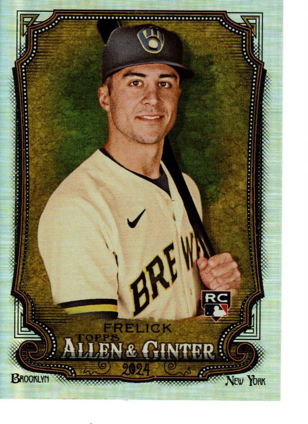 Allen & Ginter 2024 Silver Portrait #98 Sal Frelick, Milwaukee Brewers (RC)