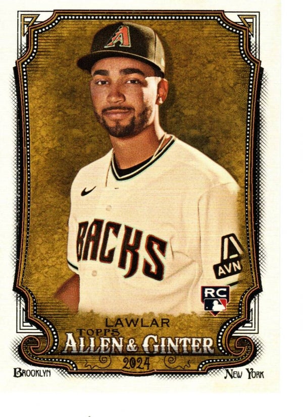Allen & Ginter 2024 #99 Jordan Lawlar, Arizona Diamondbacks (RC)