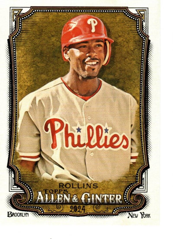 Allen & Ginter 2024 #103 Jimmy Rollins, Philadelphia Phillies