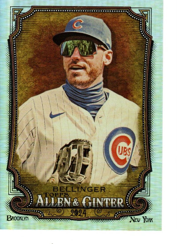 Allen & Ginter 2024 Silver Portrait #106 Cody Bellinger, Chicago Cubs