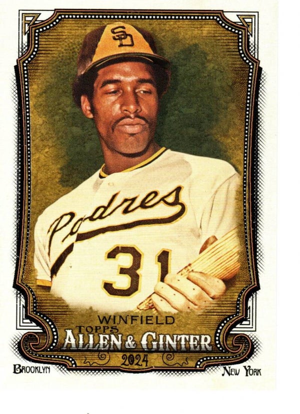 Allen & Ginter 2024 #108 Dave Winfield, San Diego Padres