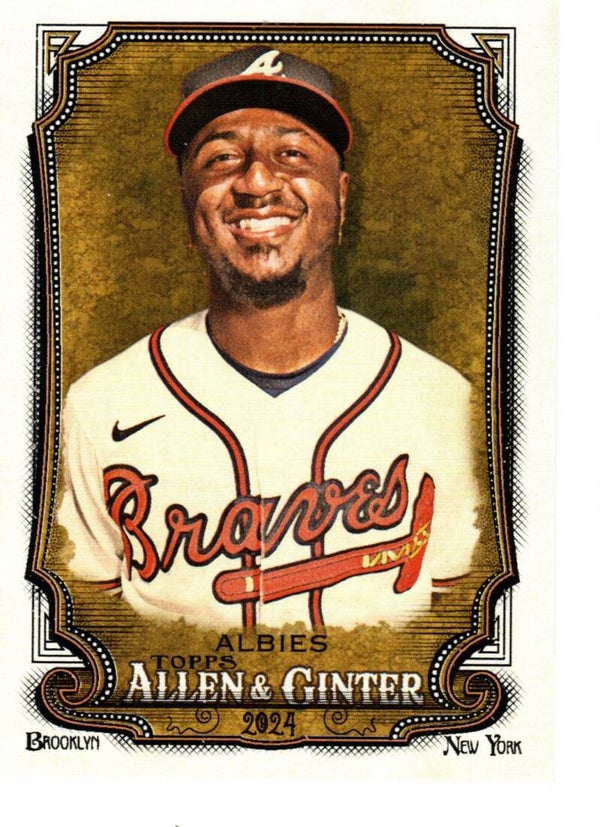 Allen & Ginter 2024 #109 Ozzie Albies, Atlanta Braves