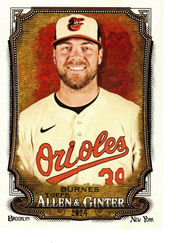 Allen & Ginter 2024 #112 Corbin Burnes, Baltimore Orioles