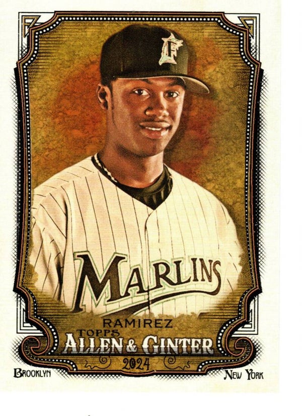 Allen & Ginter 2024 #113 Hanley Ramirez, Florida Marlins