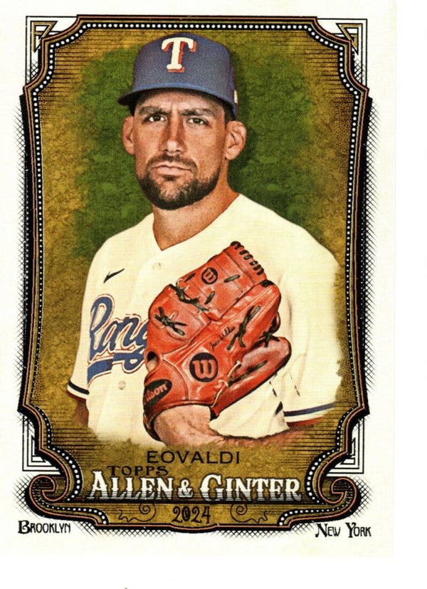 Allen & Ginter 2024 #114 Nathan Eovaldi, Texas Rangers