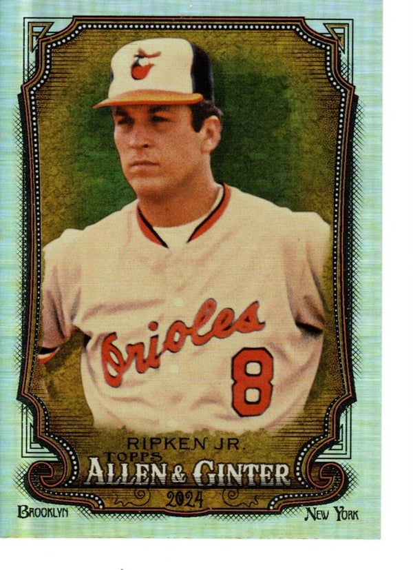 Allen & Ginter 2024 Silver Portrait #115 Cal Ripken Jr., Baltimore Orioles