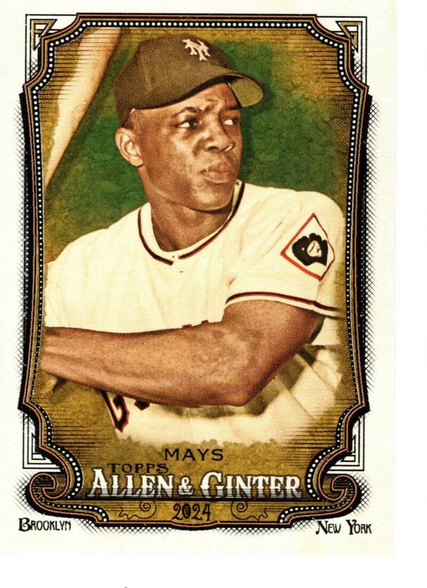 Allen & Ginter 2024 #118 Willie Mays, New York Giants