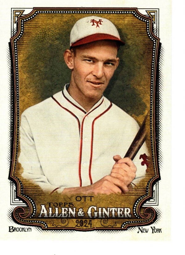 Allen & Ginter 2024 #119 Mel Ott, New York Giants