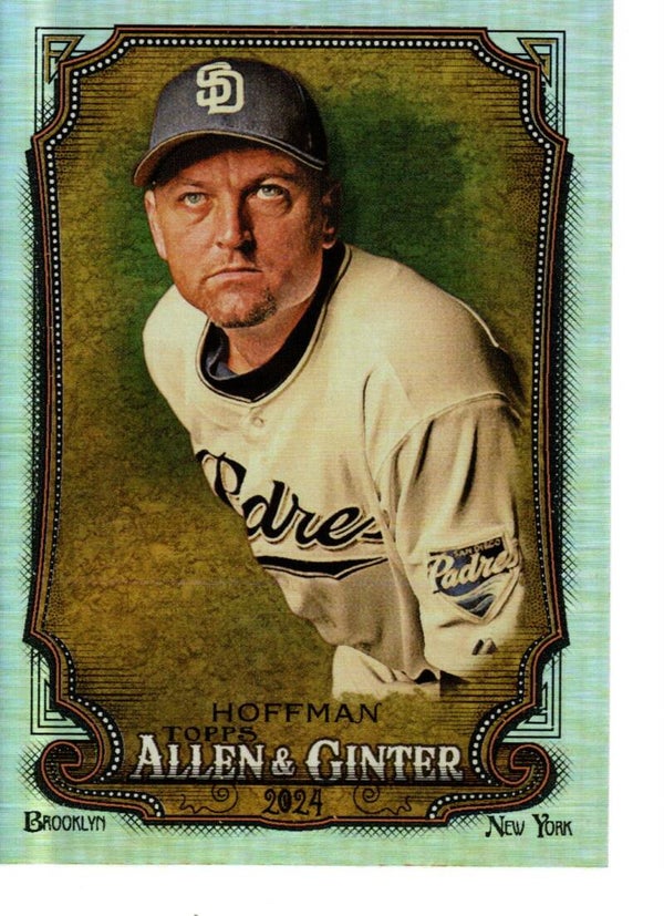 Allen & Ginter 2024 Silver Portrait #121 Trevor Hoffman, San Diego Padres