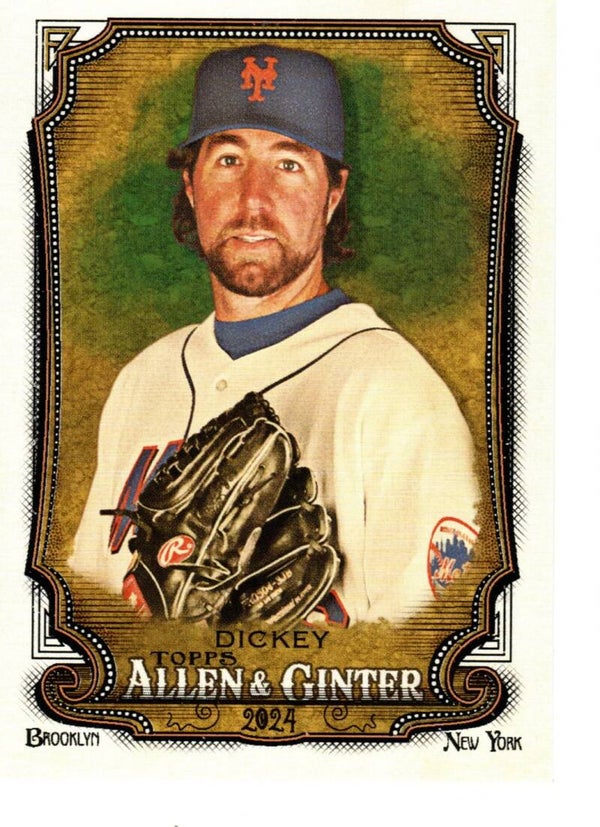 Allen & Ginter 2024 #127 R.A. Dickey, New York Mets