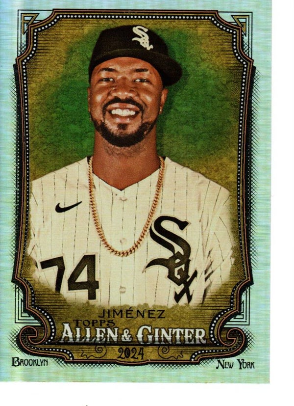 Allen & Ginter 2024 Silver Portrait #128 Eloy Jiménez, Chicago White Sox