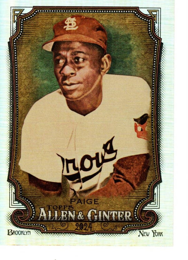 Allen & Ginter 2024 Silver Portrait #134 Satchel Paige, St. Louis Browns