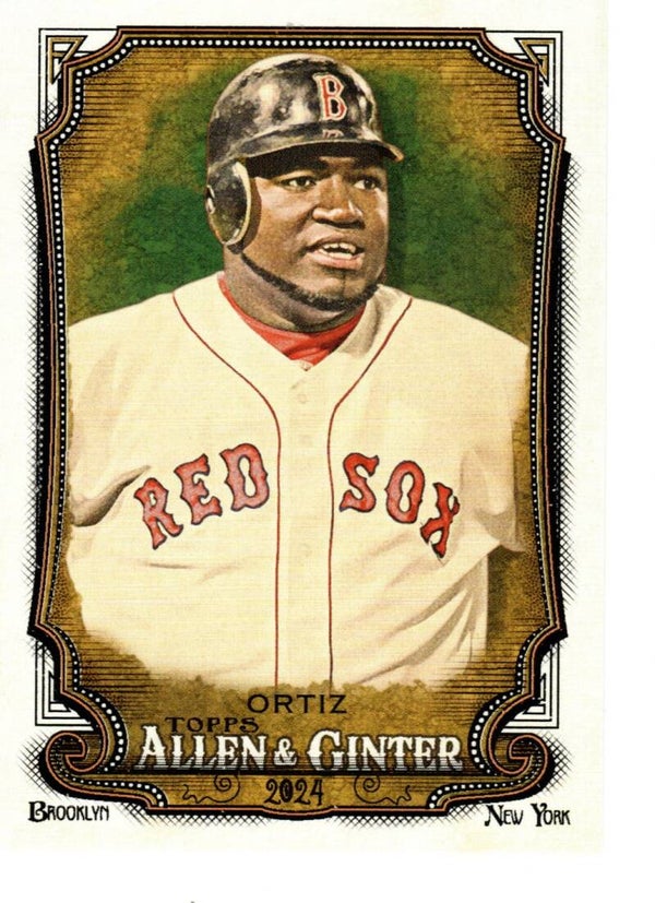 Allen & Ginter 2024 #136 David Ortiz, Boston Red Sox