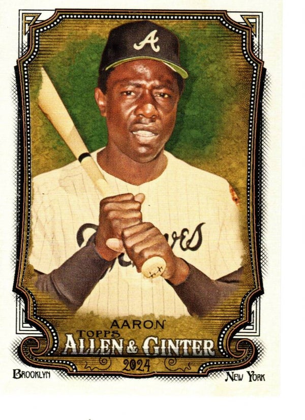 Allen & Ginter 2024 #140 Hank Aaron, Atlanta Braves