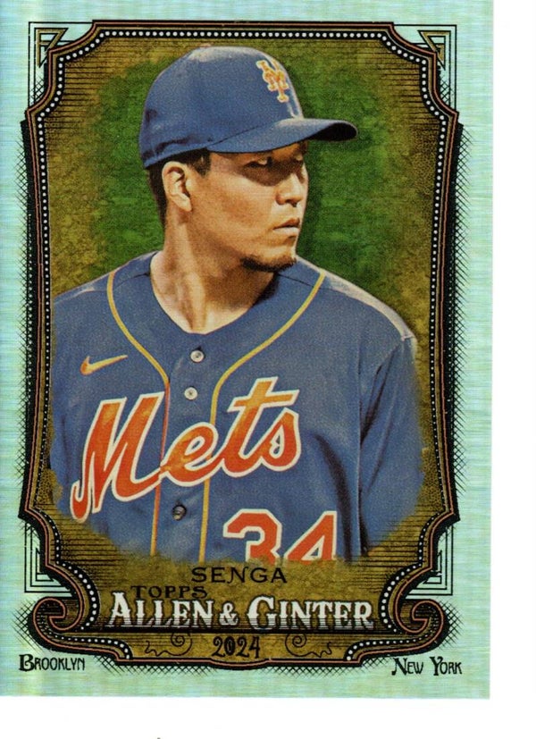 Allen & Ginter 2024 Silver Portrait #147 Kodai Senga, New York Mets
