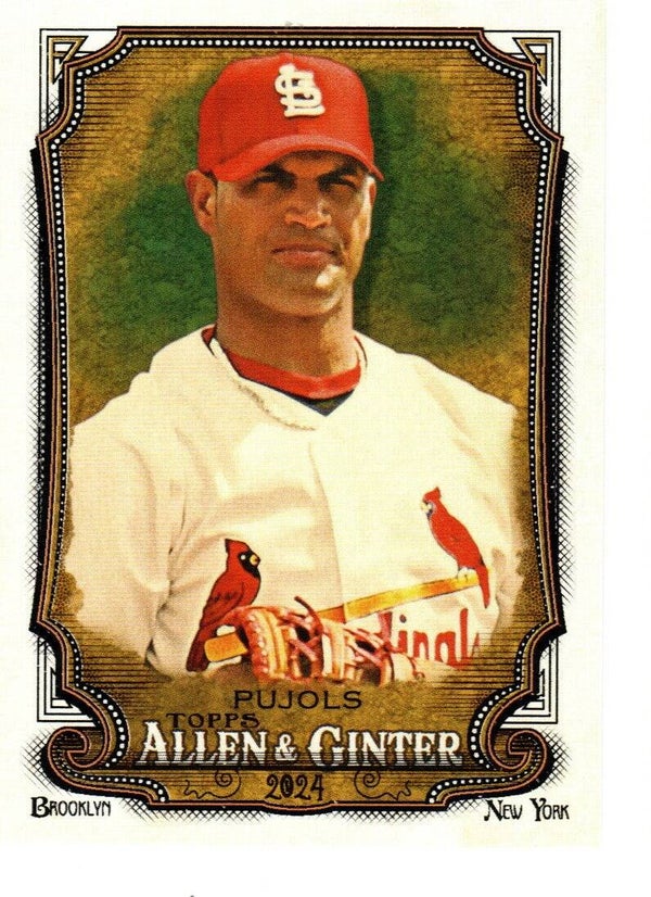 Allen & Ginter 2024 #150 Albert Pujols, St. Louis Cardinals