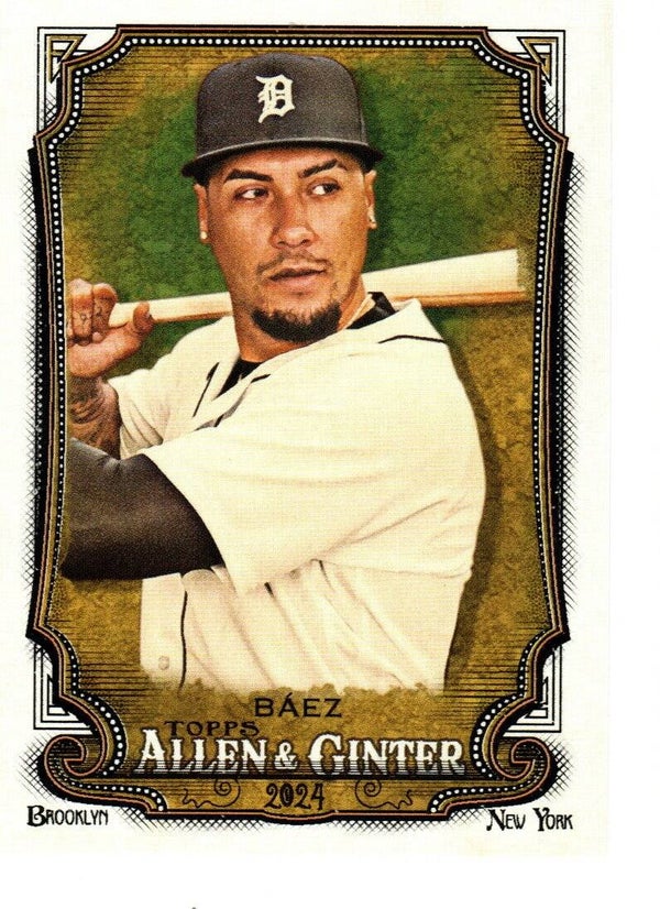 Allen & Ginter 2024 #158 Javier Báez, Detroit Tigers