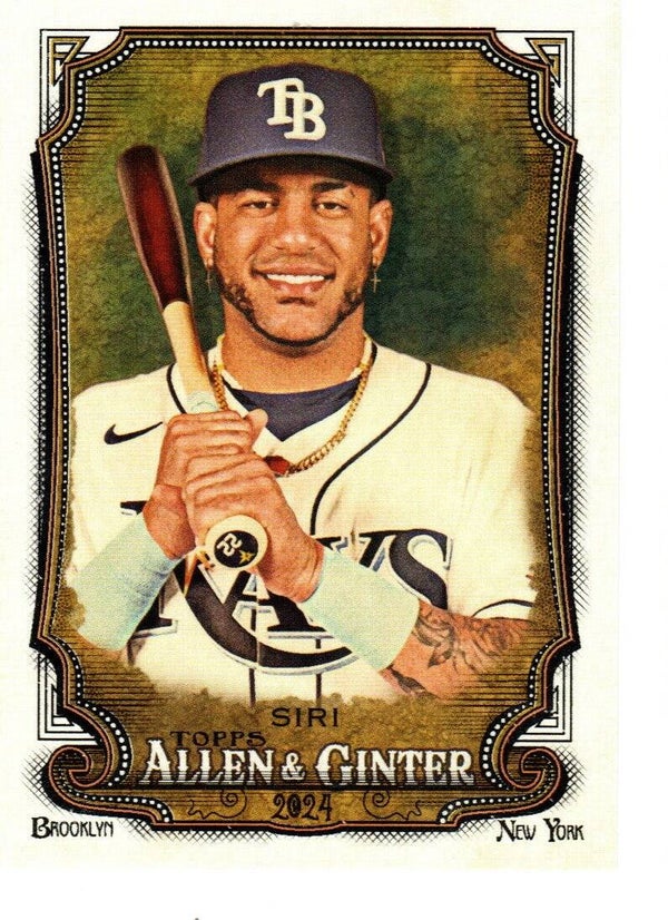 Allen & Ginter 2024 #164 Jose Siri, Tampa Bay Rays