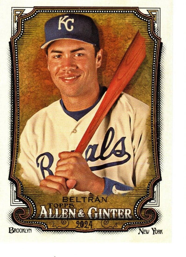 Allen & Ginter 2024 #166 Carlos Beltrán, Kansas City Royals