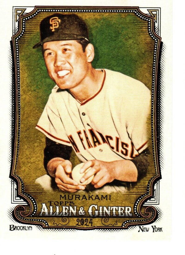 Allen & Ginter 2024 #172 Masanori Murakami, San Francisco Giants
