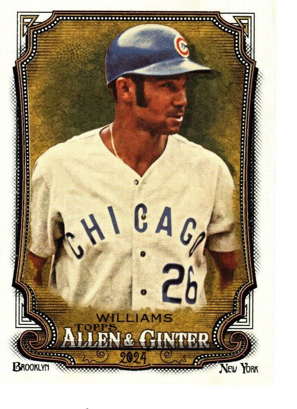 Allen & Ginter 2024 #179 Billy Williams, Chicago Cubs