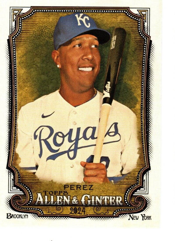 Allen & Ginter 2024 #185 Salvador Perez, Kansas City Royals