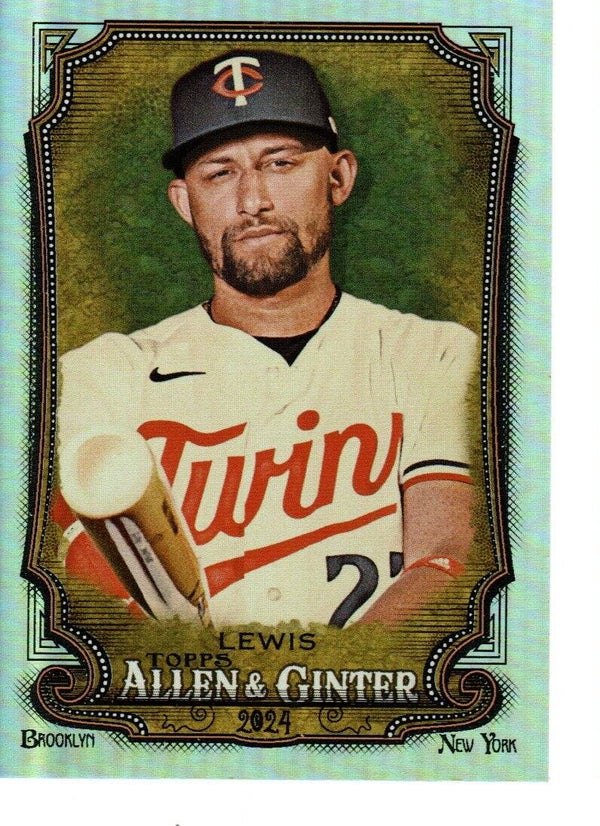 Allen & Ginter 2024 Silver Portrait #187 Royce Lewis, Minnesota Twins