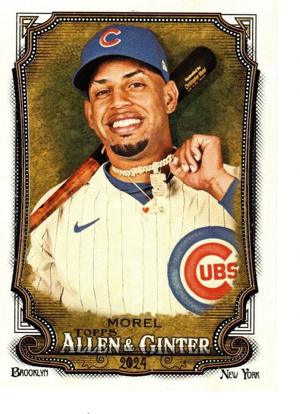 Allen & Ginter 2024 #189 Christopher Morel, Chicago Cubs