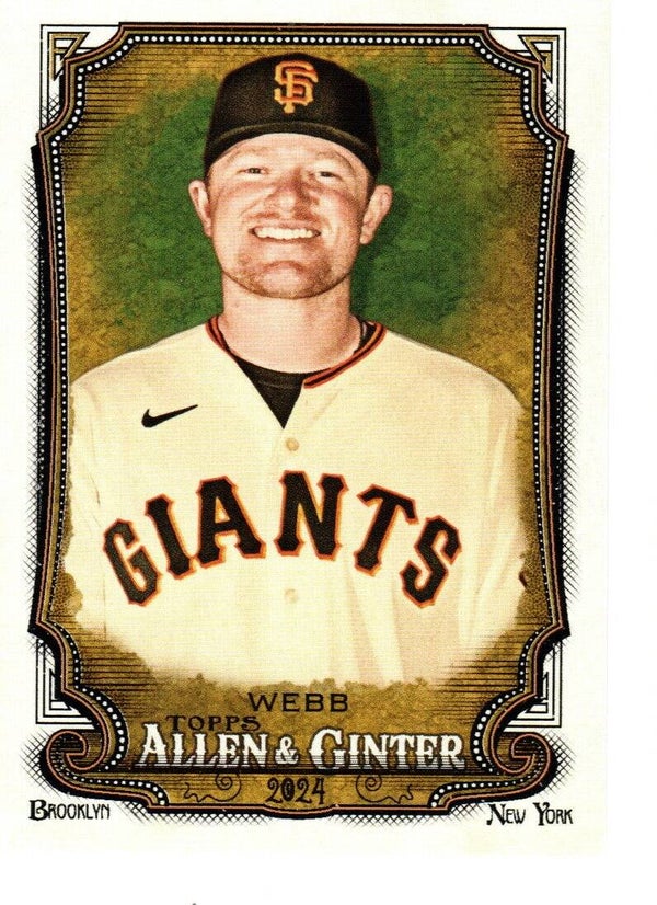 Allen & Ginter 2024 #191 Logan Webb, San Francisco Giants