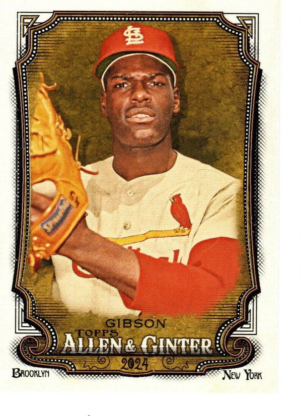 Allen & Ginter 2024 #193 Bob Gibson, St. Louis Cardinals