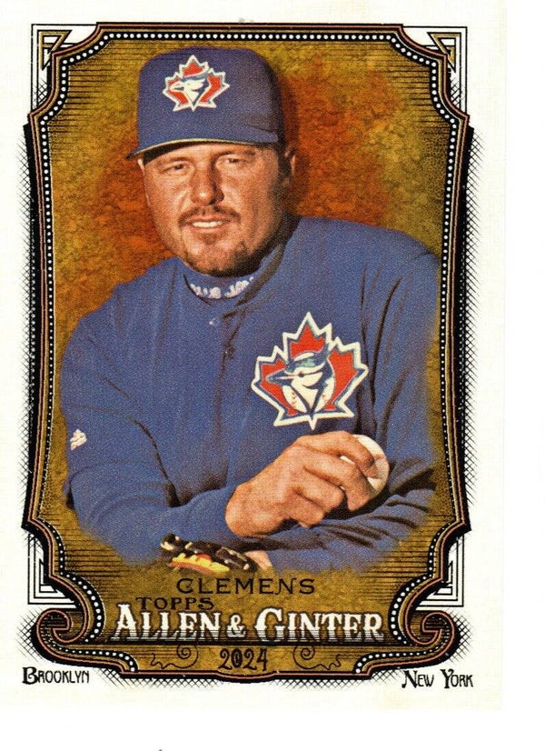 Allen & Ginter 2024 #195 Roger Clemens, Toronto Blue Jays