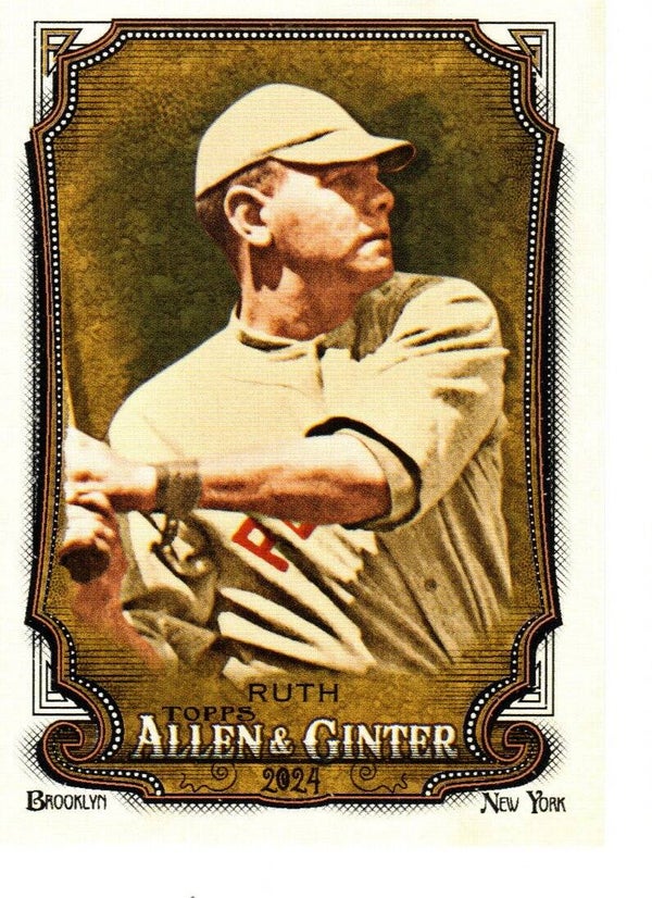 Allen & Ginter 2024 #198 Babe Ruth, Boston Red Sox