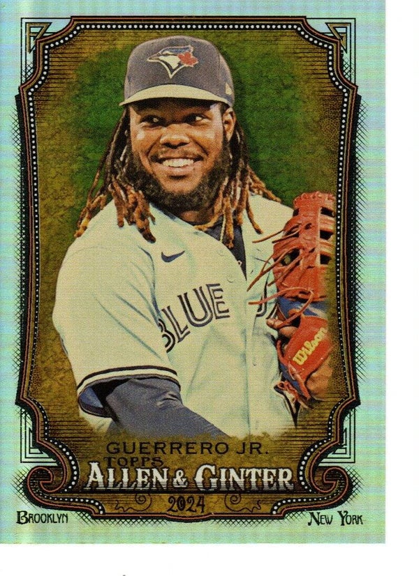 Allen & Ginter 2024 Silver Portrait #200 Vladimir Guerrero Jr., Toronto Blue Jays