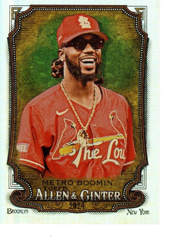 Allen & Ginter 2024 Silver Portrait #206 Metro Boomin Rapper Producer