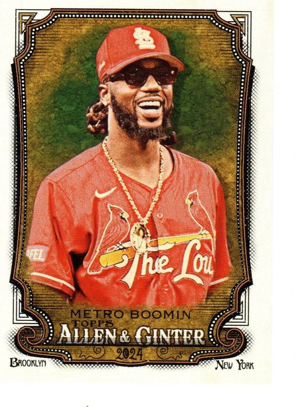 Allen & Ginter 2024 #206 Metro Boomin Rapper Producer