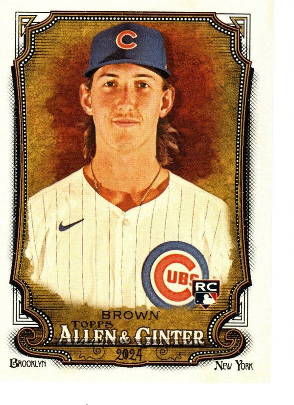 Allen & Ginter 2024 #212 Ben Brown, Chicago Cubs RC